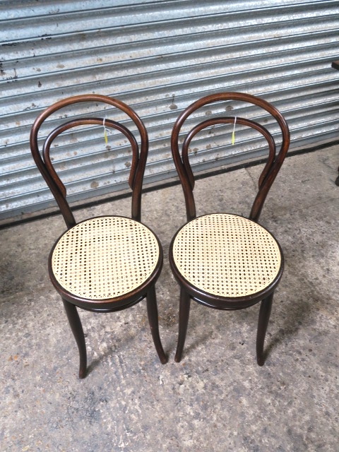 Photo of Thonet Bentwood Chairs