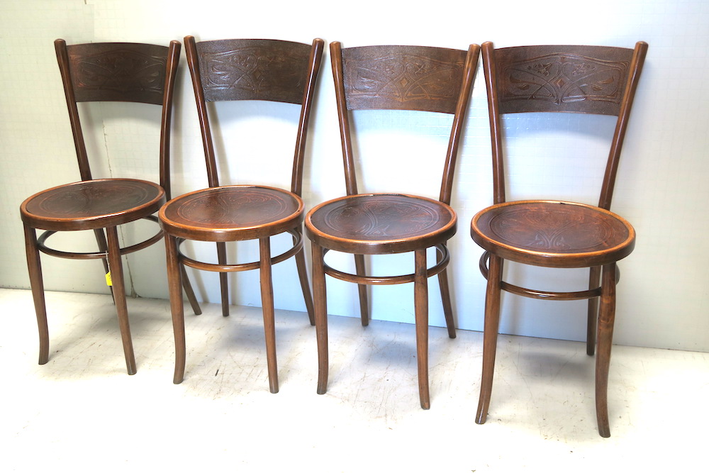 Art Nouveau Baumann Bentwood Chairs