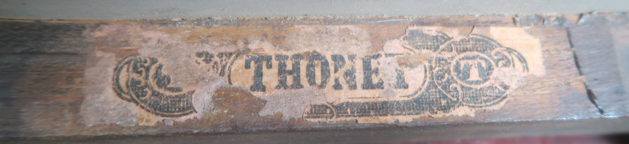 Thonet Ladderback Bentwood Chair Label