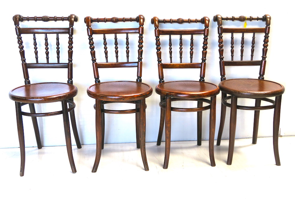 Photo of C260 turned back Bentwood chairs